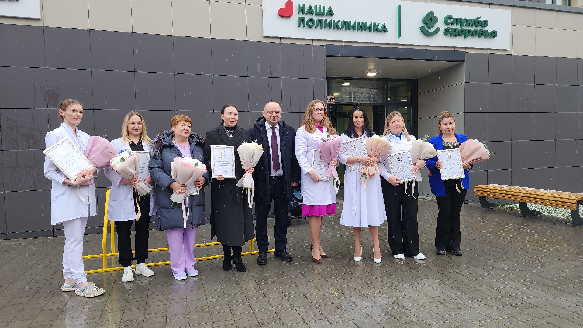 медицина, наша поликлиника, строительство, лосино-петровский,