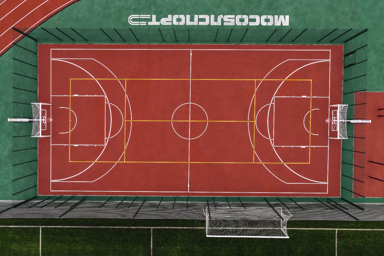 видео с коптера, стадион авангард, спорт в солнечногорске,