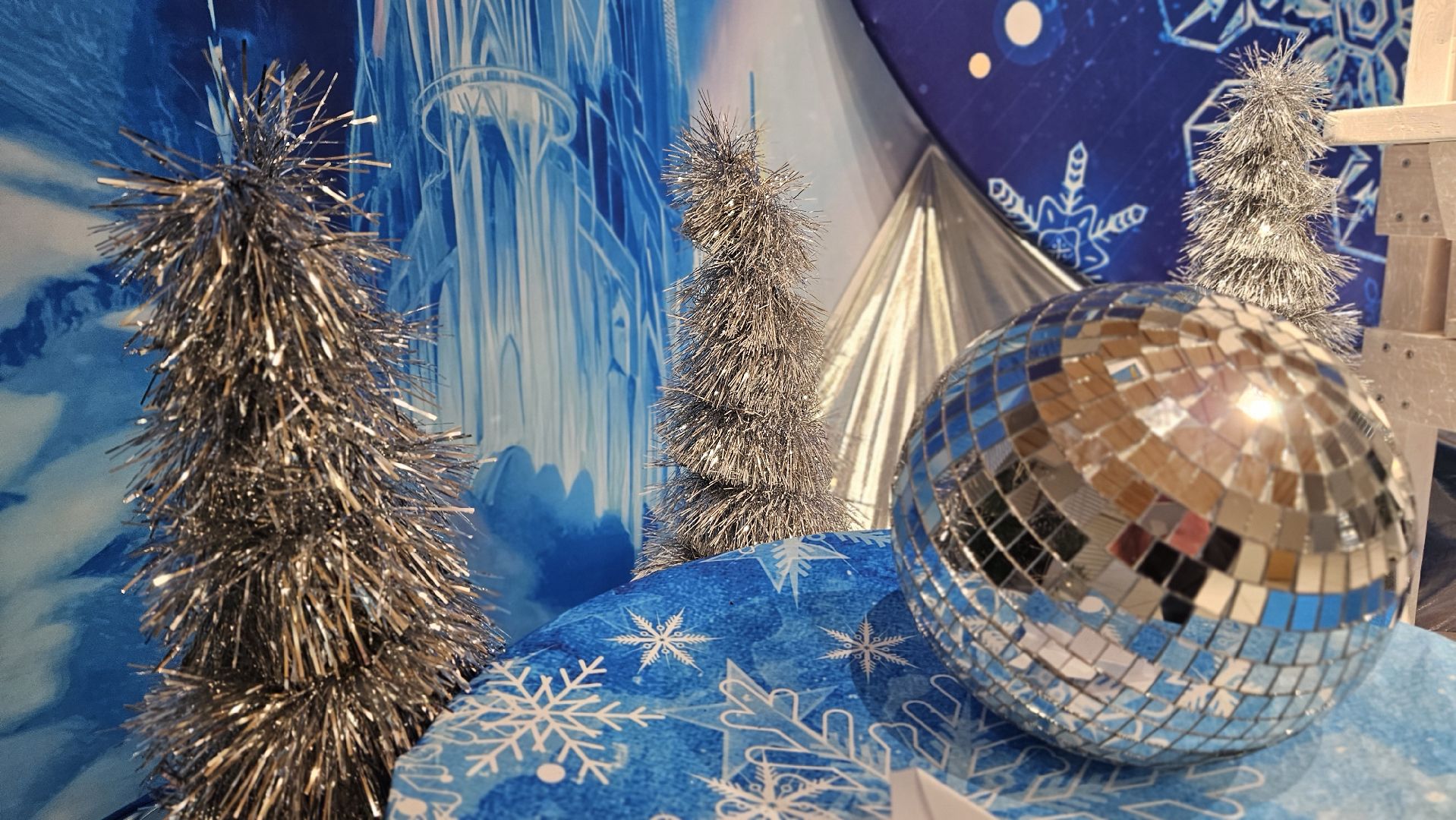 зима в подмосковье, жуковский, новогодняя елка,