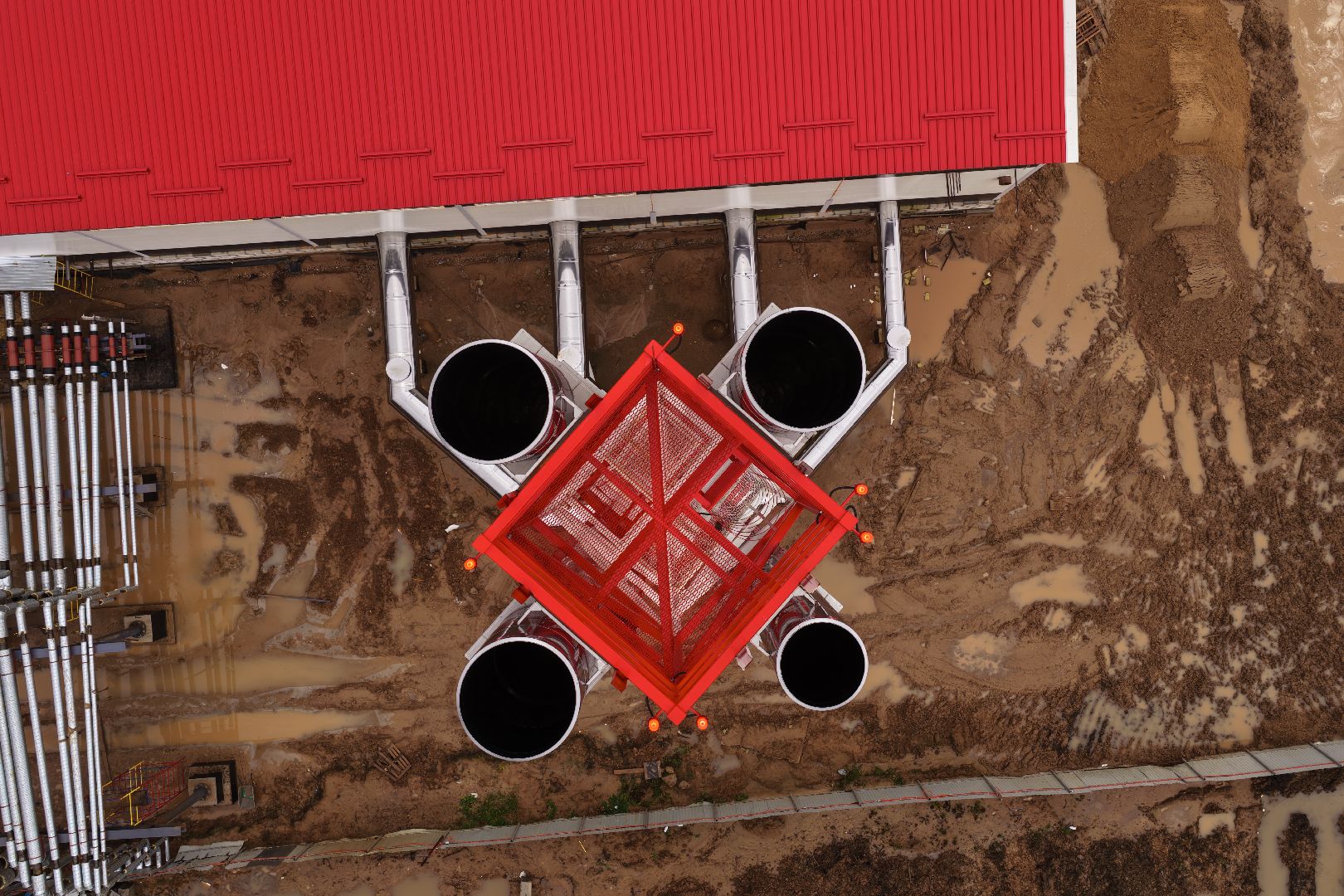 видео с коптера, котельная в солнечногорске, новая котельная,