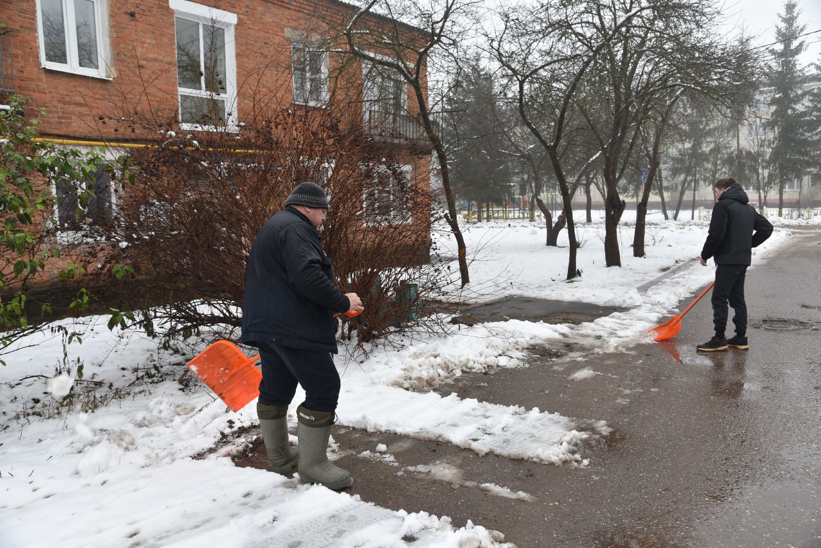 лотошино, новолотошино, уборка снега, благоустройство,