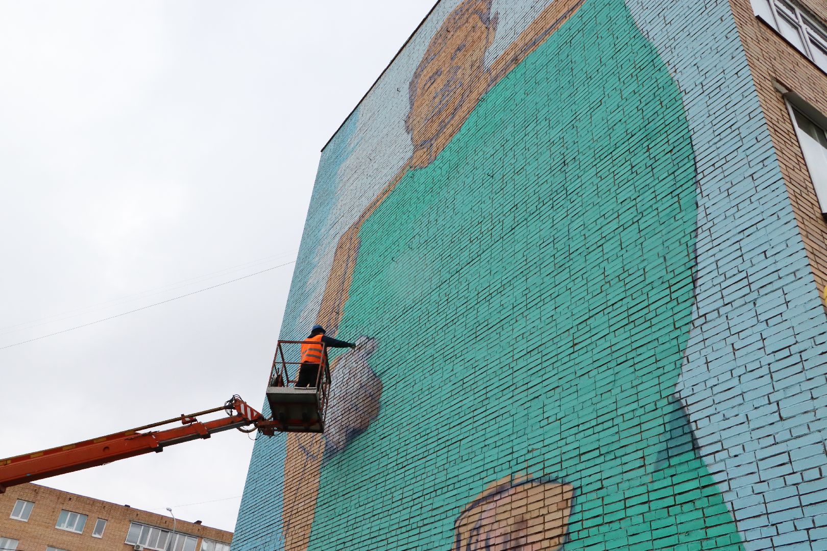 серебряные пруды, мурал чуйков, маршал чуйков,