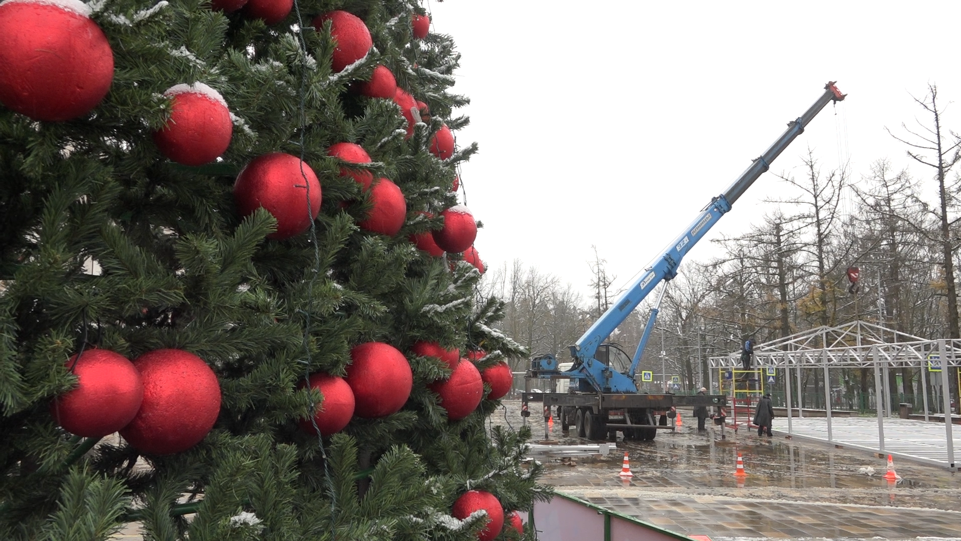 новый год, праздник нового года, елка во власихе, власиха новый год, украшение города к новому году,