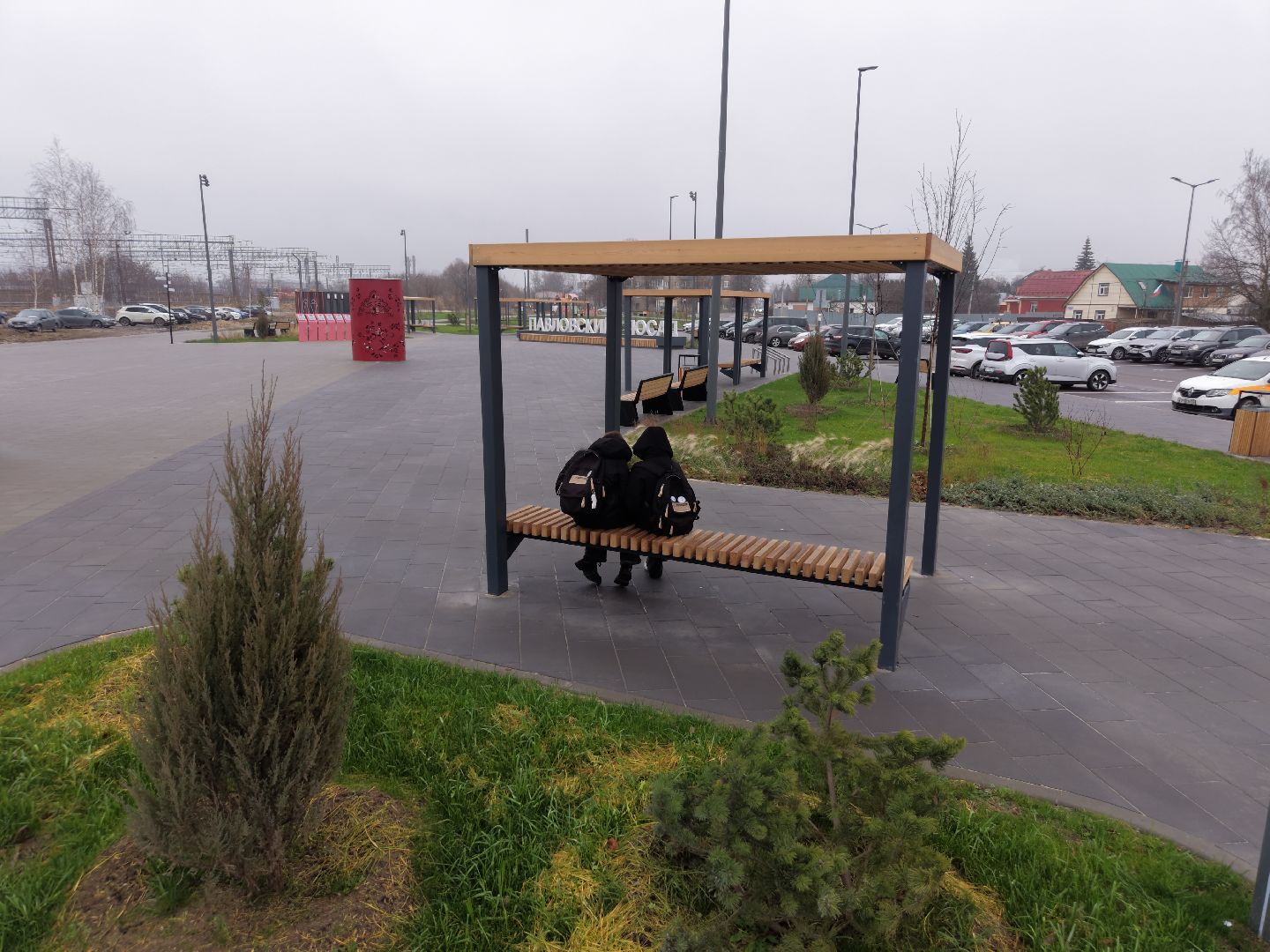 видео с коптера, привокзальная площадь павловский посад, благоустройство в павлово-посадском,