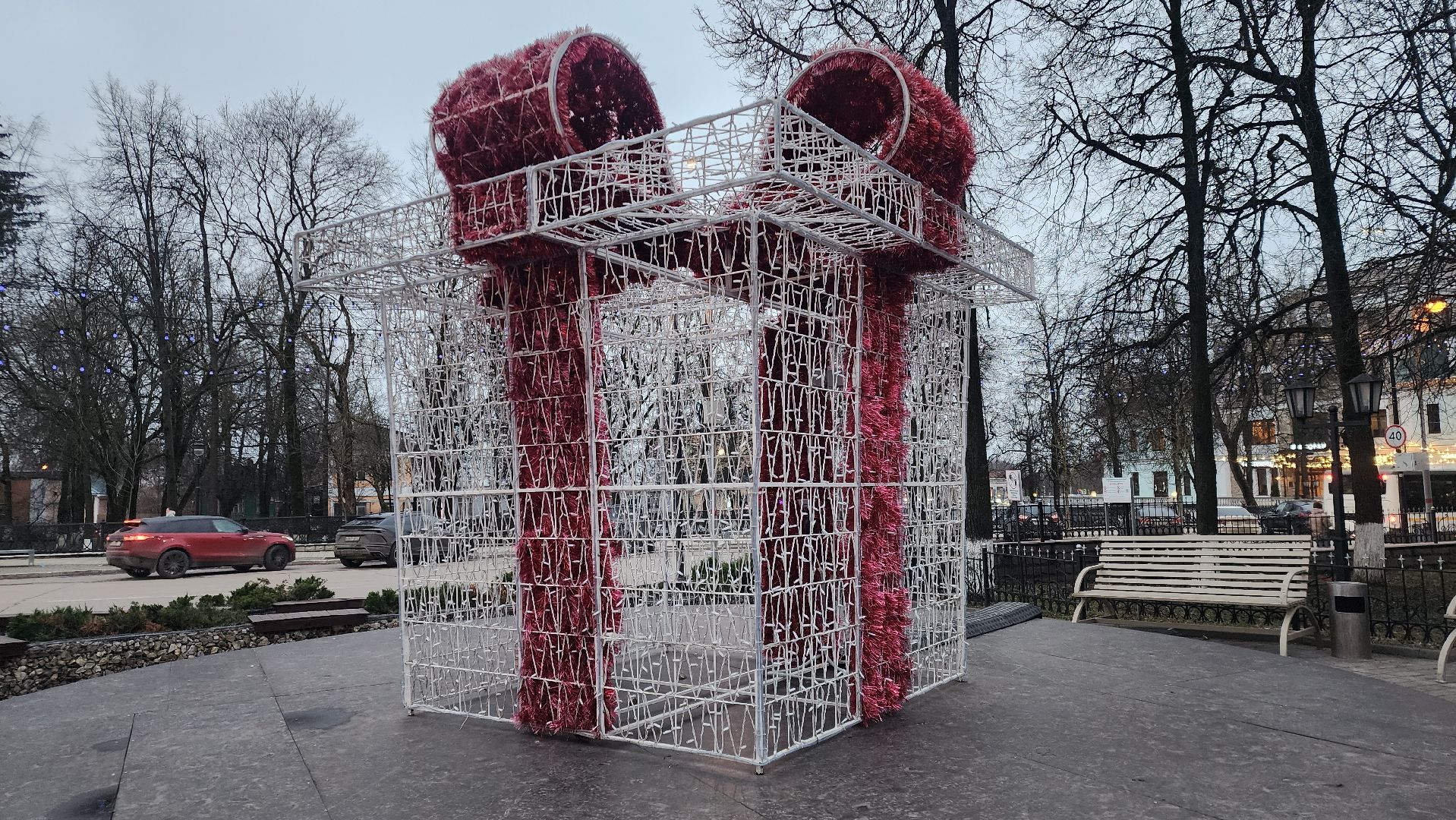 Обшество , Туризм , Зима в Подмосковье ,