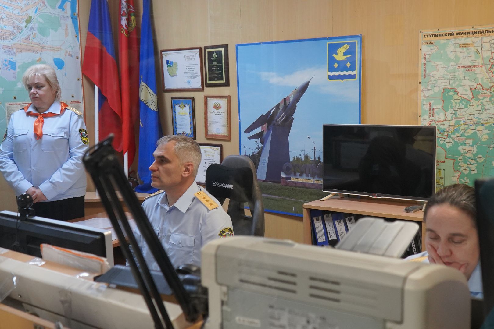 мчс, ступино, спасатели, пожарные, школьники, гражданская оборона, 112, еддс,