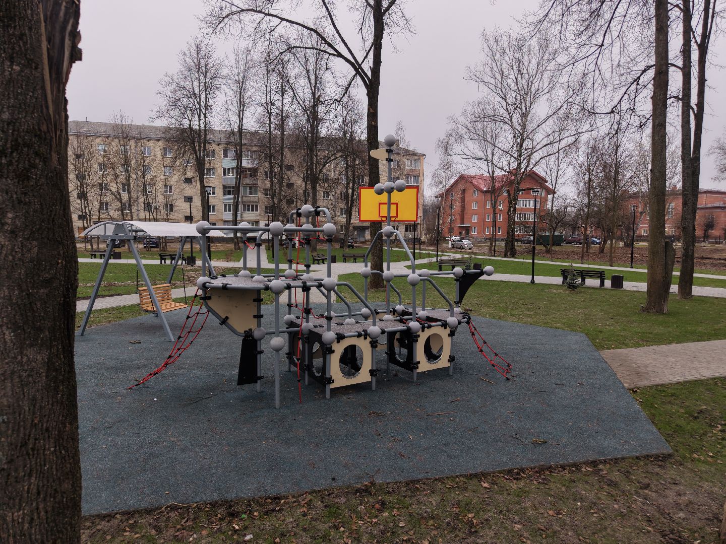 видео с коптера, благоустройство в павлово-посадском, благоустройство в электрогорске,