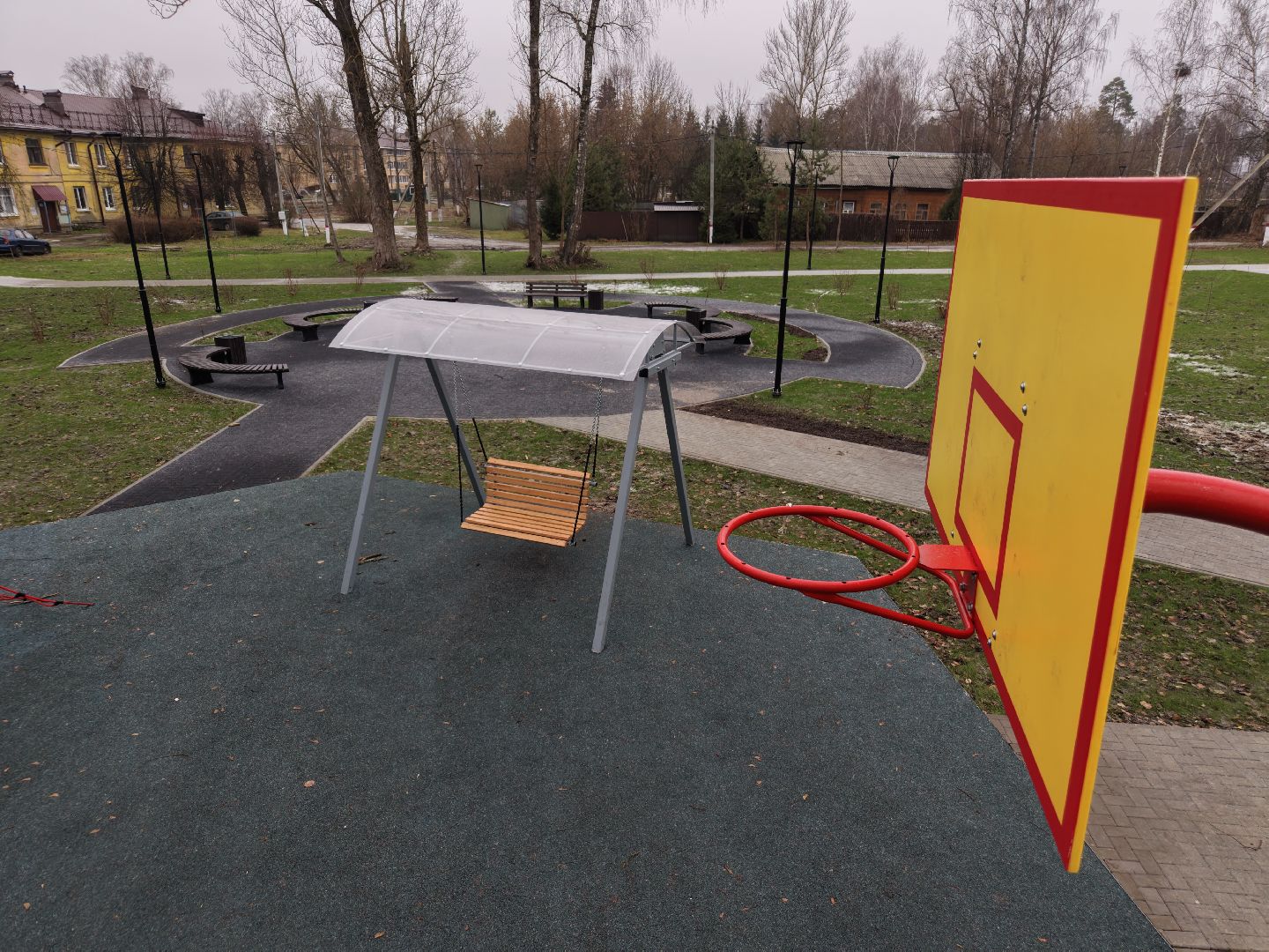 видео с коптера, благоустройство в павлово-посадском, благоустройство в электрогорске,