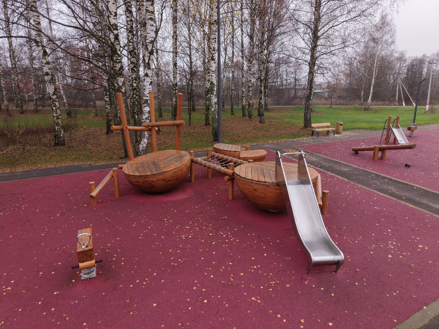 видео с коптера, парк меленки, благоустройство павлово-посадский,