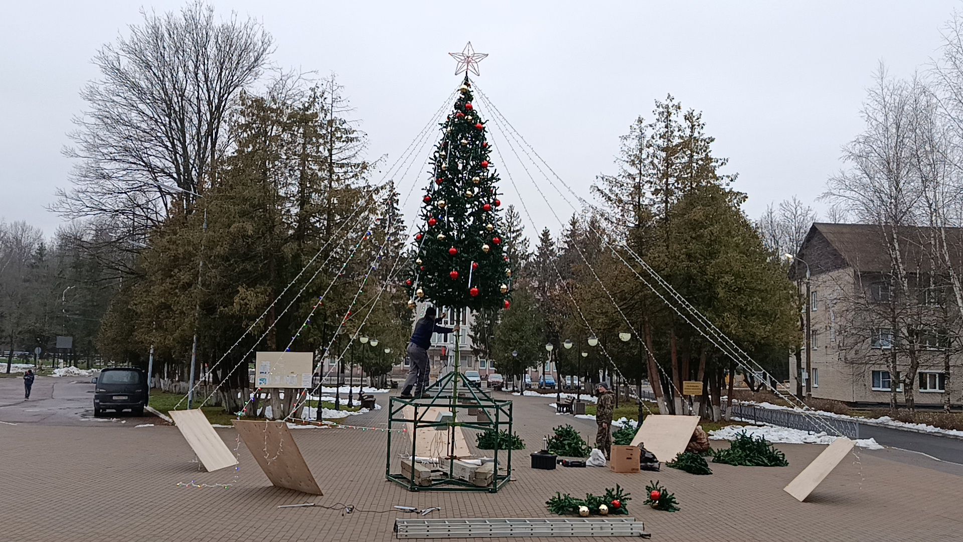 городской округ восход, благоустройство, новогодняя елка, ёлка, новый год,