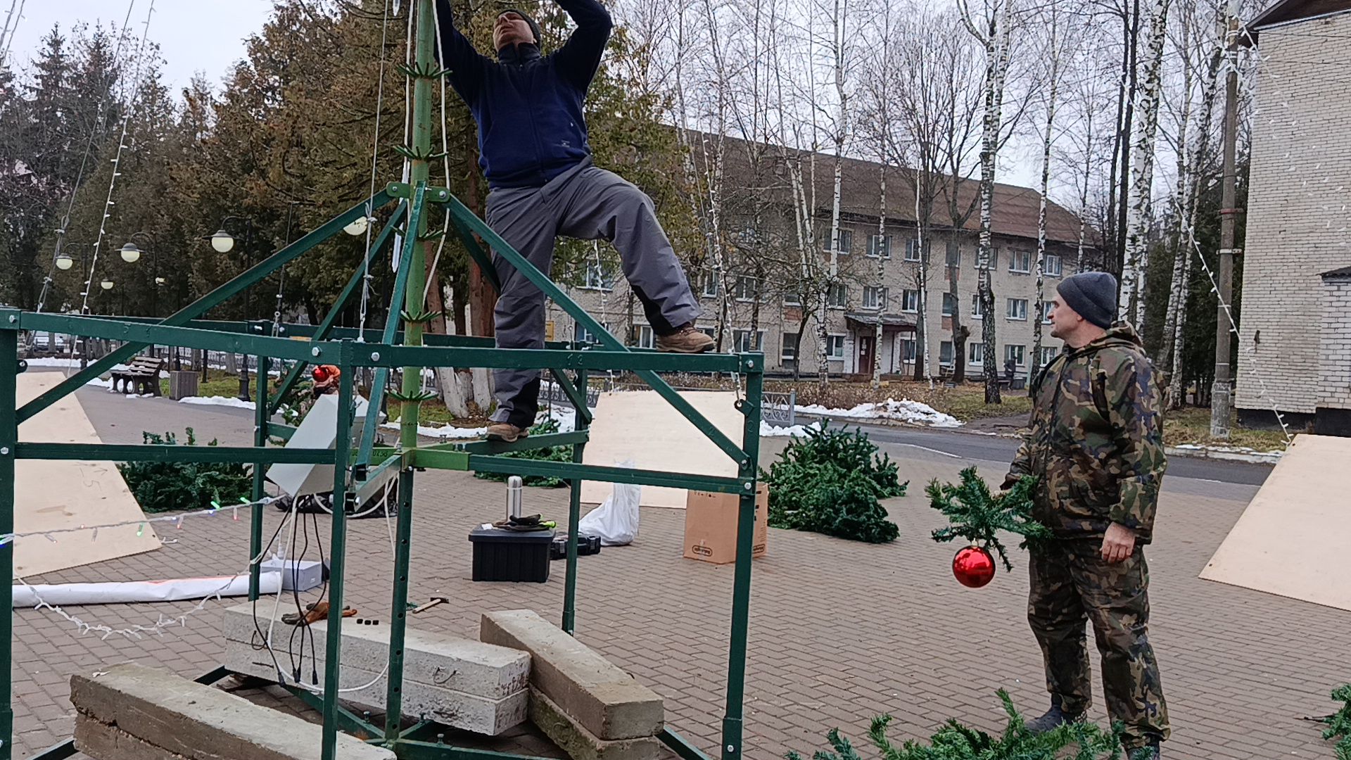 городской округ восход, благоустройство, новогодняя елка, ёлка, новый год,