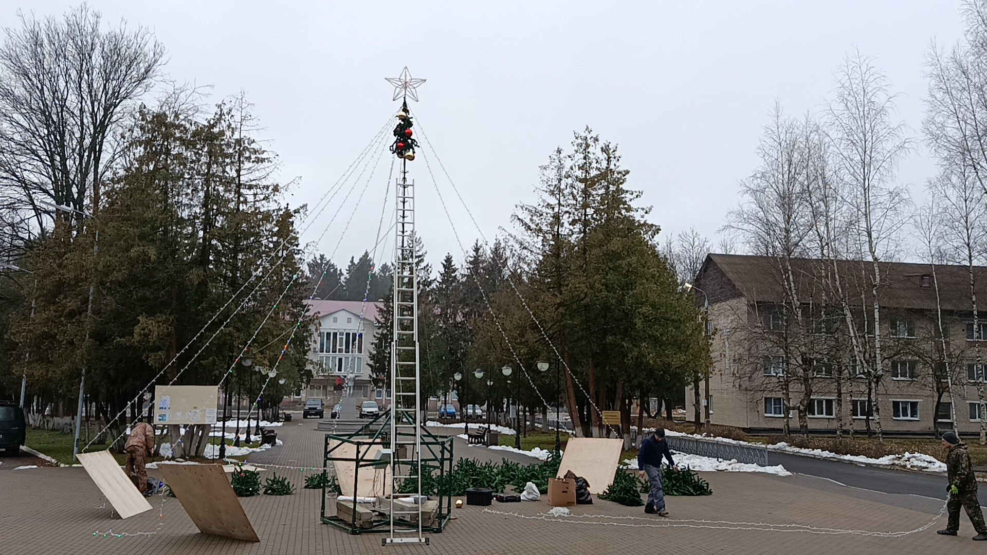 городской округ восход, благоустройство, новогодняя елка, ёлка, новый год,