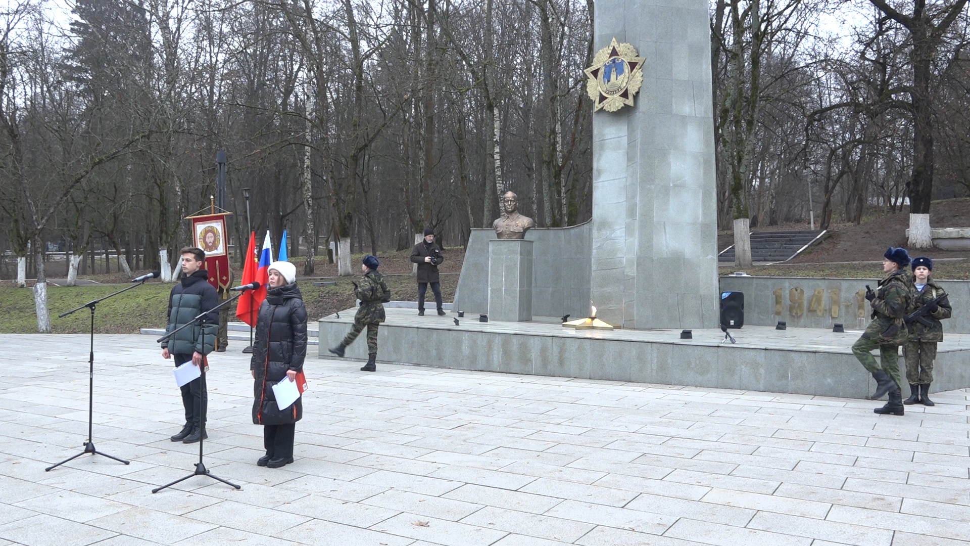 акция память, георгий жуков, маршал победы, власиха маршал жуков,  сквер у памятника жукову,