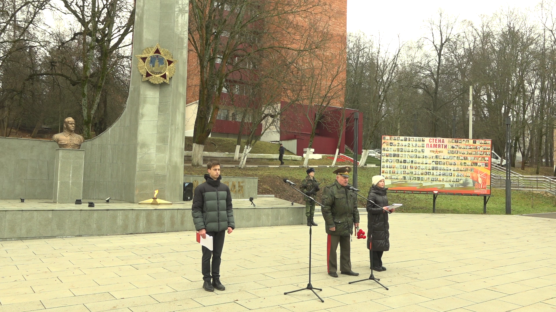 акция память, георгий жуков, маршал победы, власиха маршал жуков,  сквер у памятника жукову,