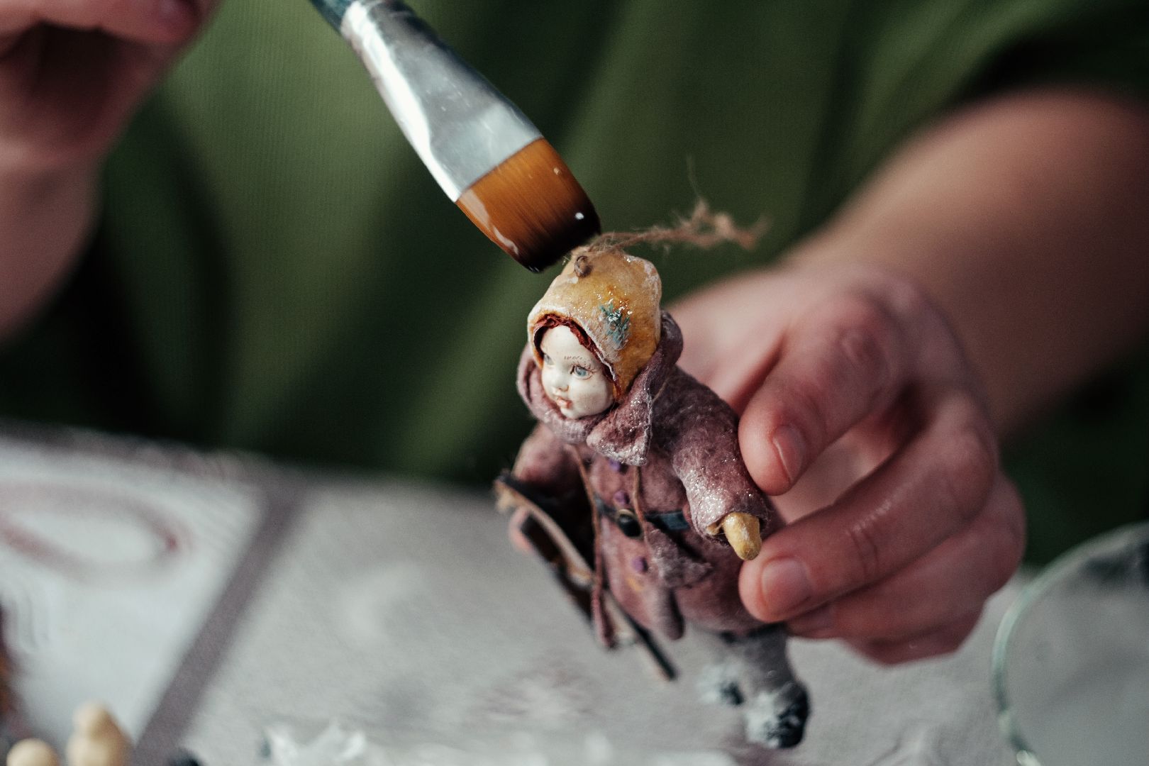 пушкинский городской округ, пушкино, игрушки из ваты, Игрушки ручной работы, новый год, новогодние игрушки, музей советского детства,