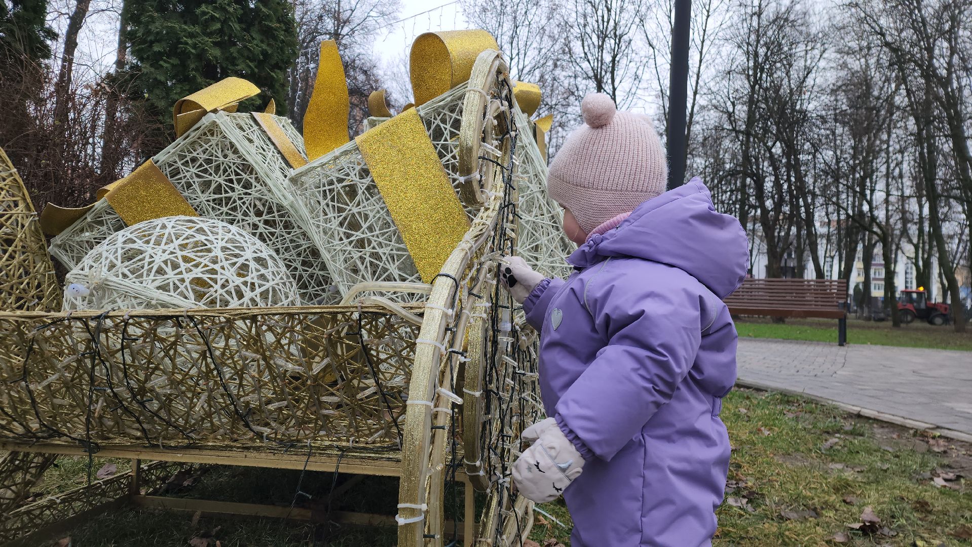 Подольск , зима в подмосковье 2025, первый день зимы,