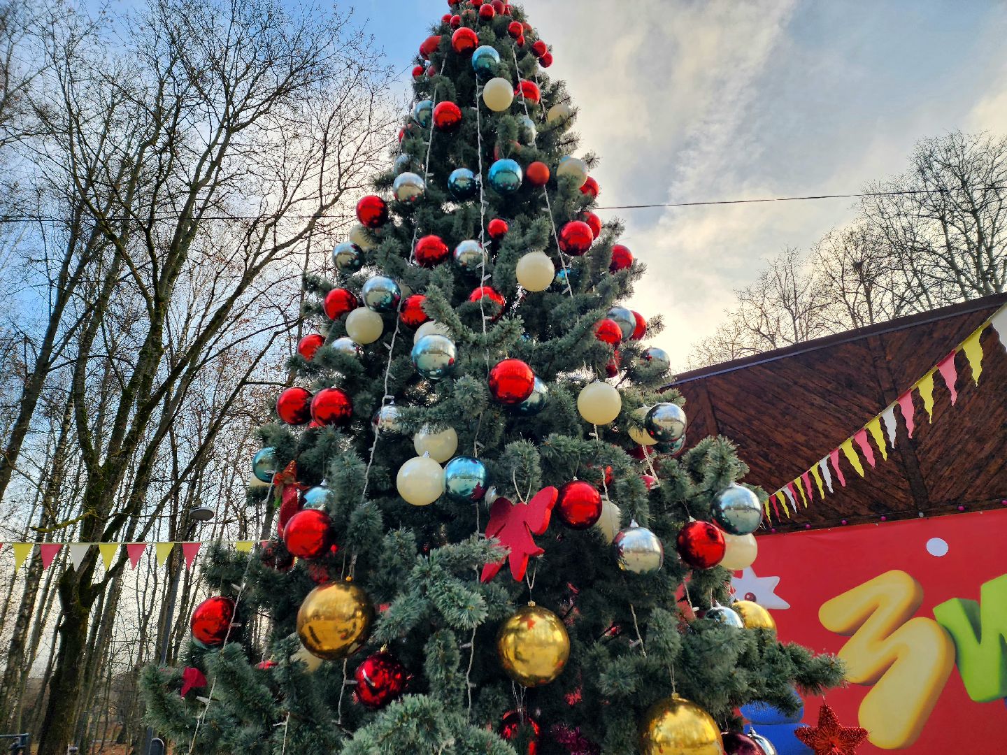 солнечногорск, зима, новый год, праздник ,