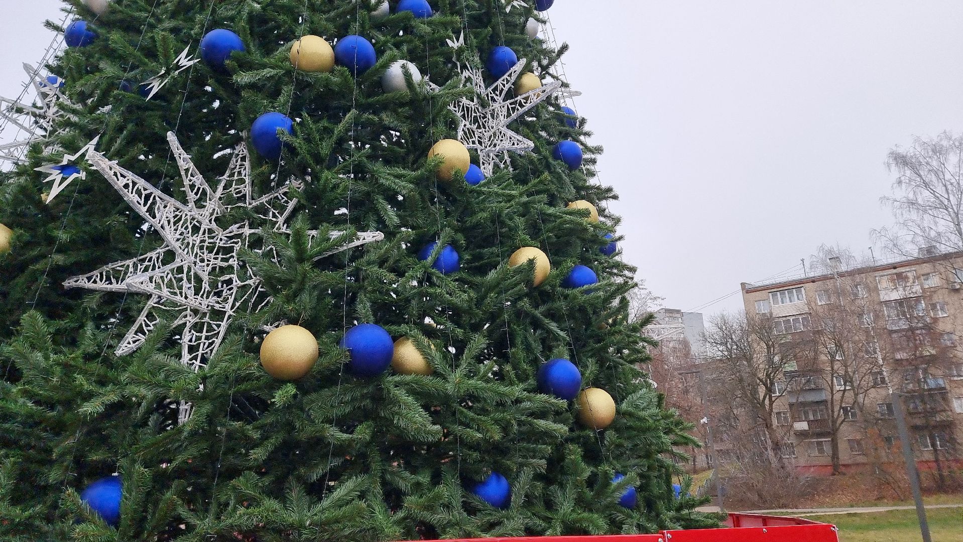 новый год, зими в подмосковье, украшения города, украшения города к новому году ,    ёлка,