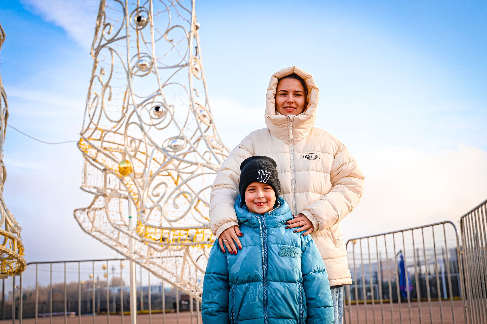 клин, общество, зима в подмомсковье, благоустройство, украшение города к новому году,