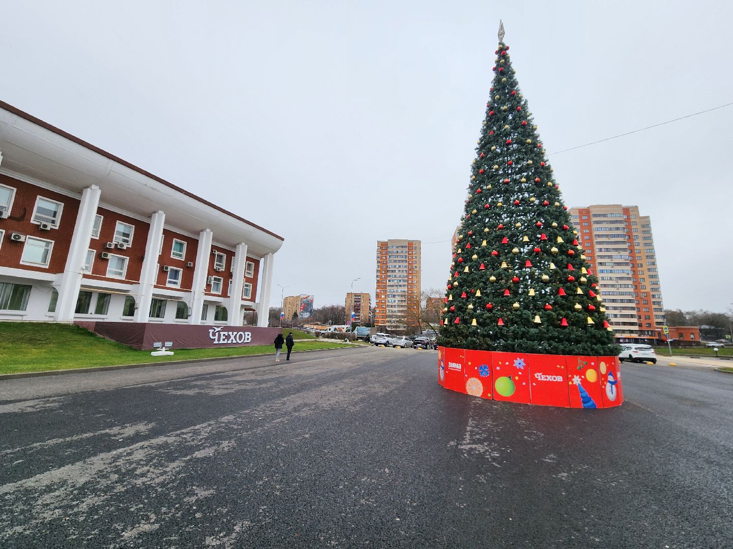чехов, зима в подмосковье, проект губернатора московской области, городской парк, советская площадь, центральные улицы, украшения, фирменные баннеры, новогодние ели, гирлянды и игрушки, световые инсталляции, световые конструкции, плакаты,акции, елка желаний,