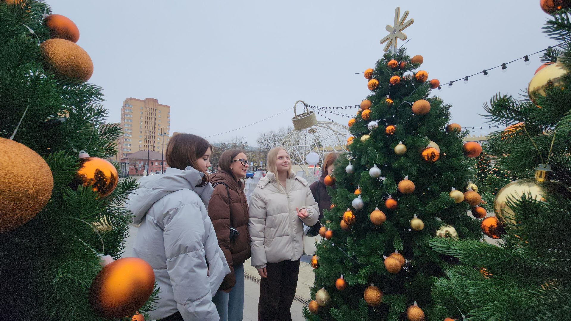 Истра, Украшение города, Новый год,