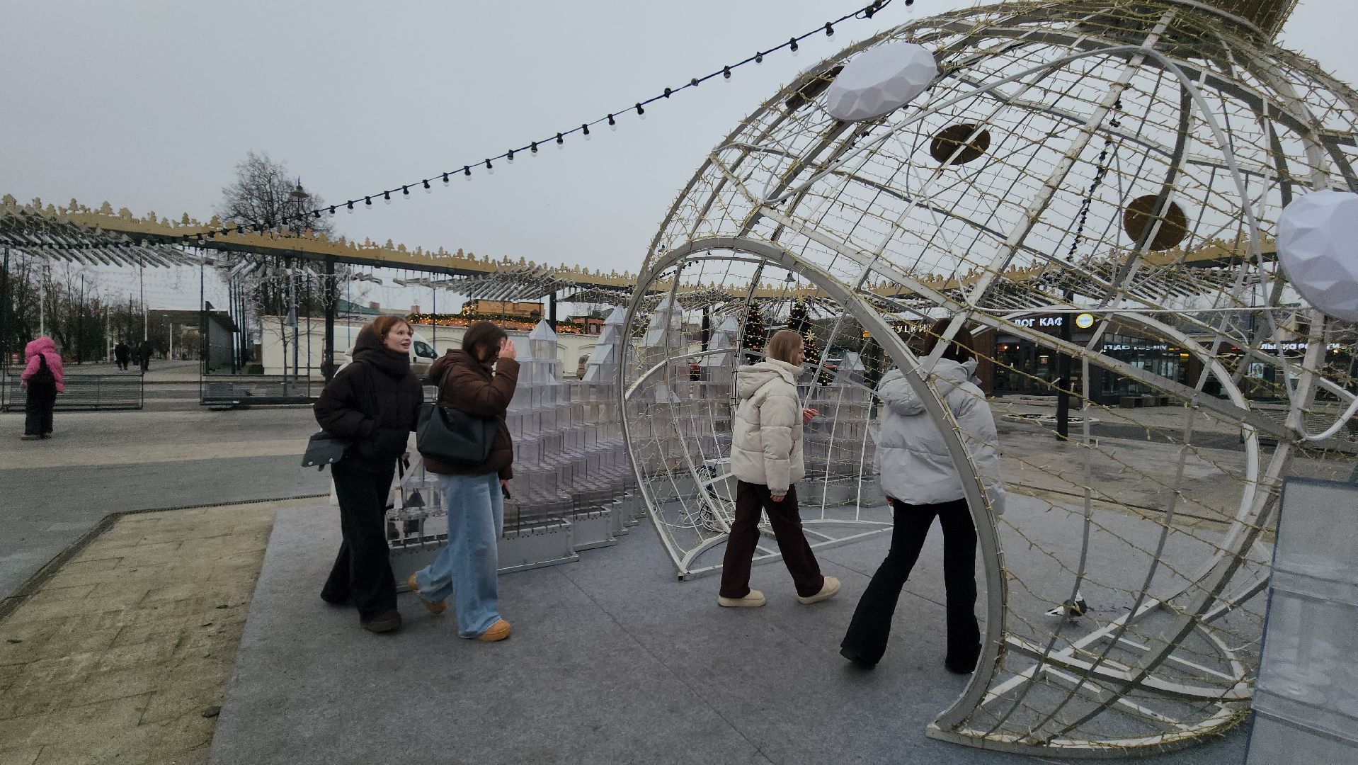 Истра, Украшение города, Новый год,