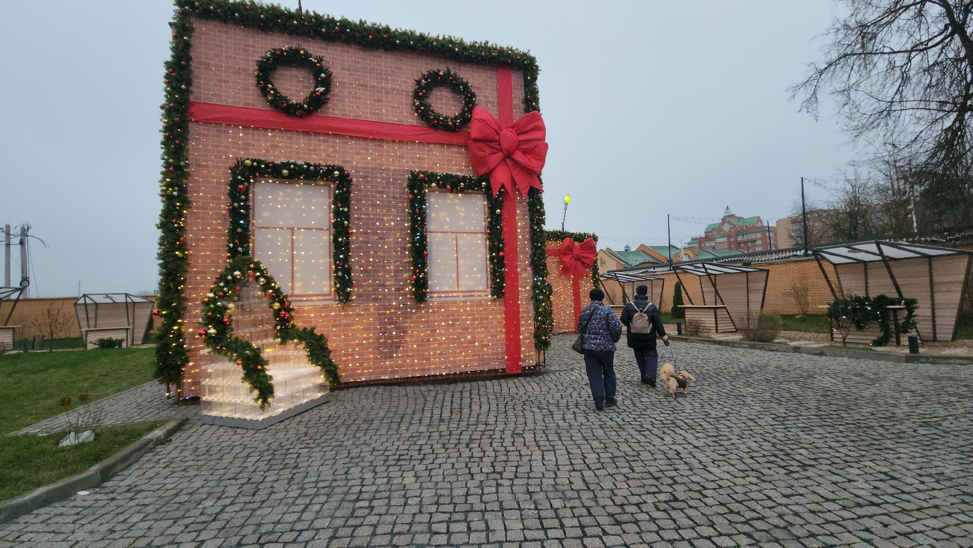 Истра, Украшение города, Новый год,