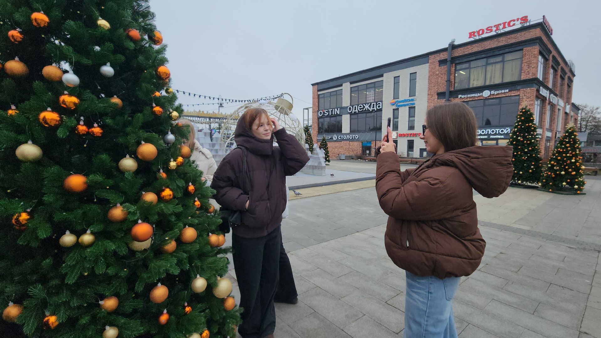 Истра, Украшение города, Новый год,
