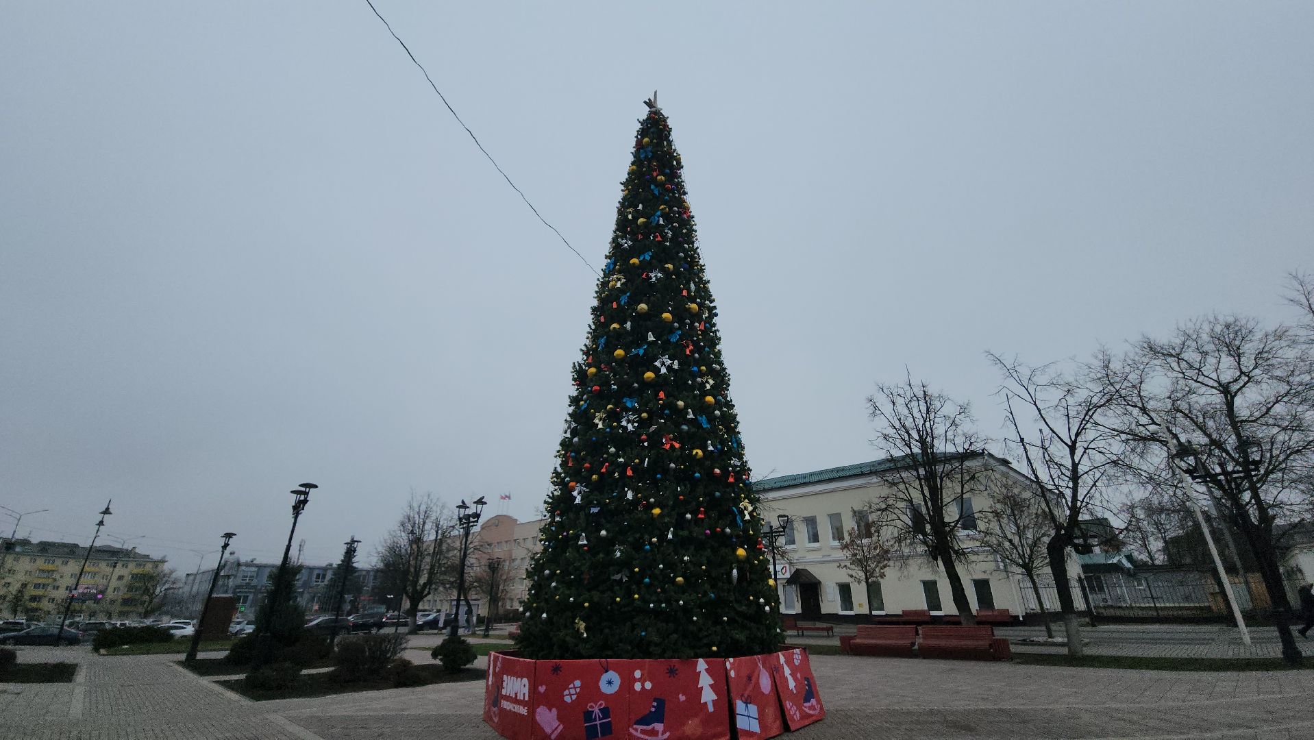 Истра, Украшение города, Новый год,