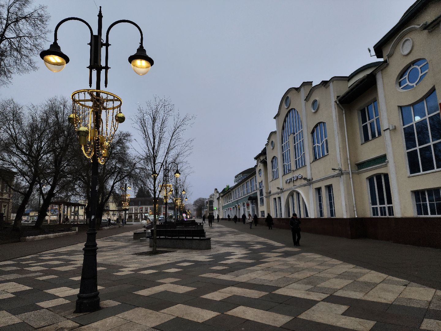 Ногинск, Украшения, Новый год, Сквер, Елка, Общество,