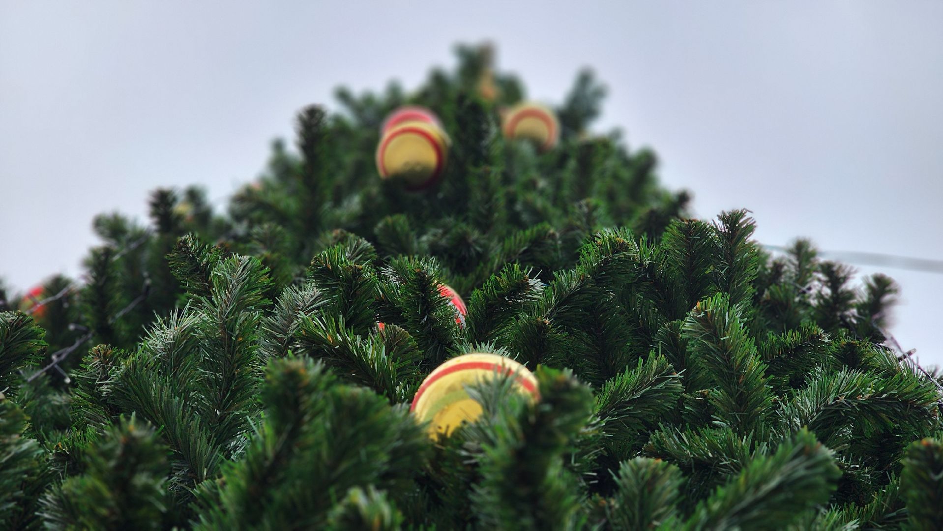 Руза, первый день зимы, украшение города к новому году, благоустройство,