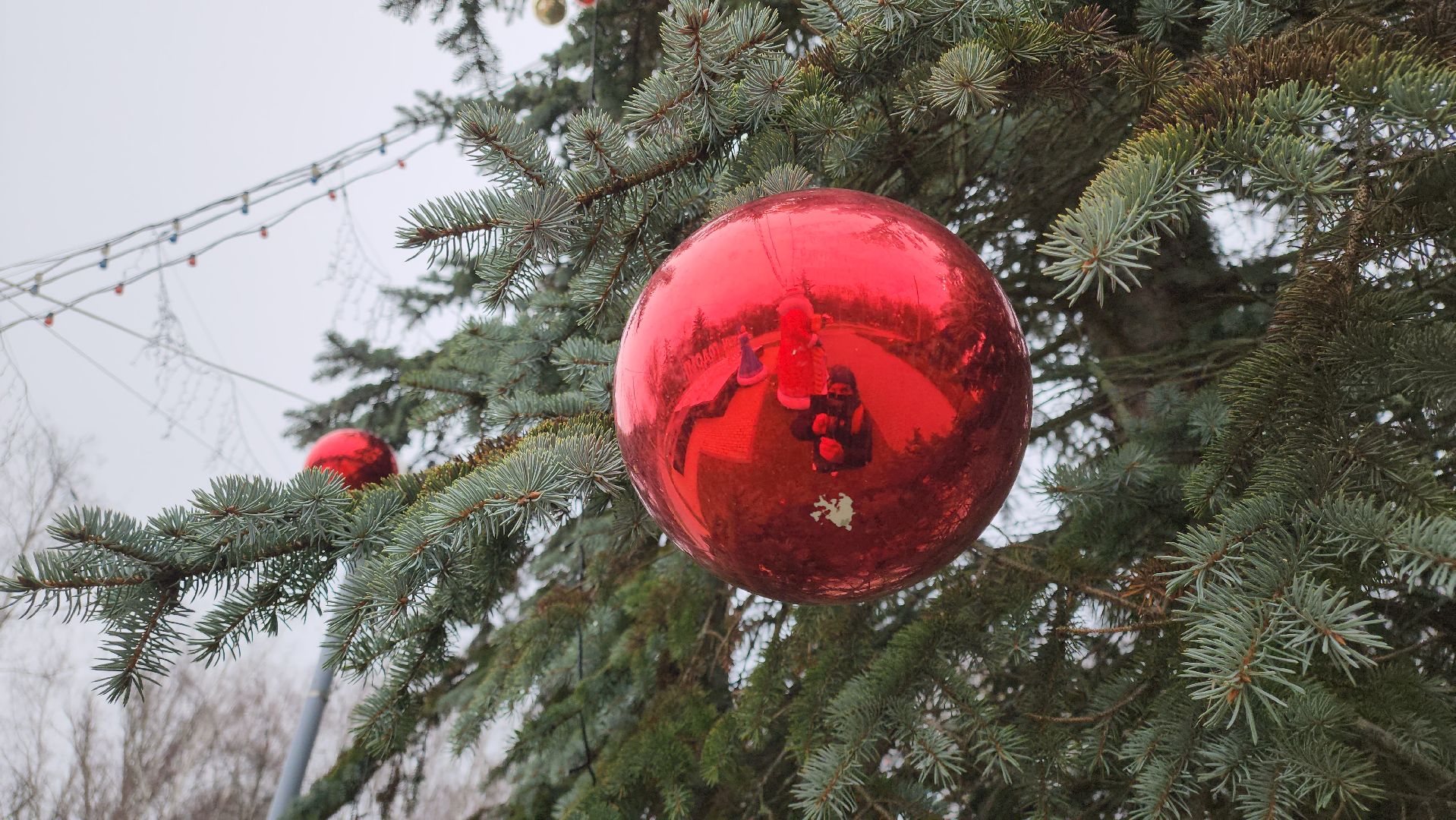 кашира, зимний сезон, парк, украшения, новый год, фотозона,