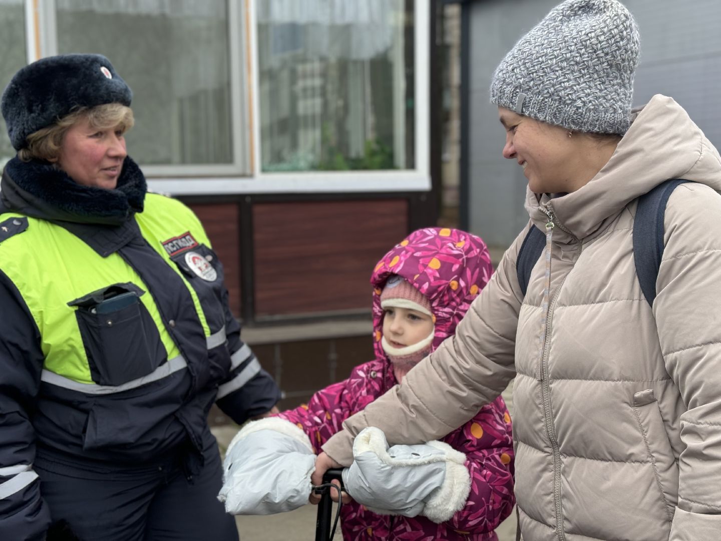 рейд безопасности, акция засветись, гибдд, ленинский городской округ,колледж московия развилка,