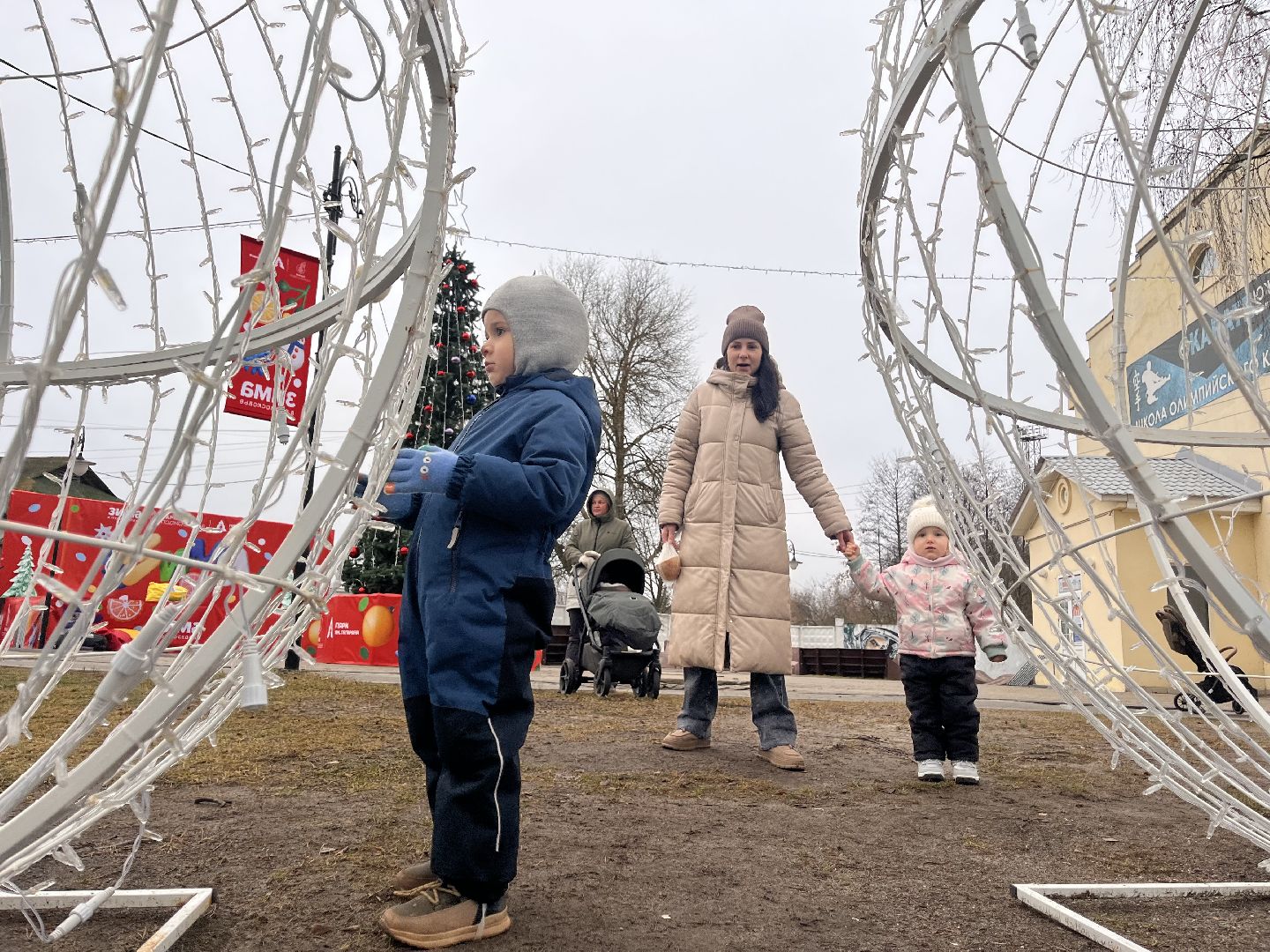 шатура, зима в подмомсковье, шатура парк, рошаль,