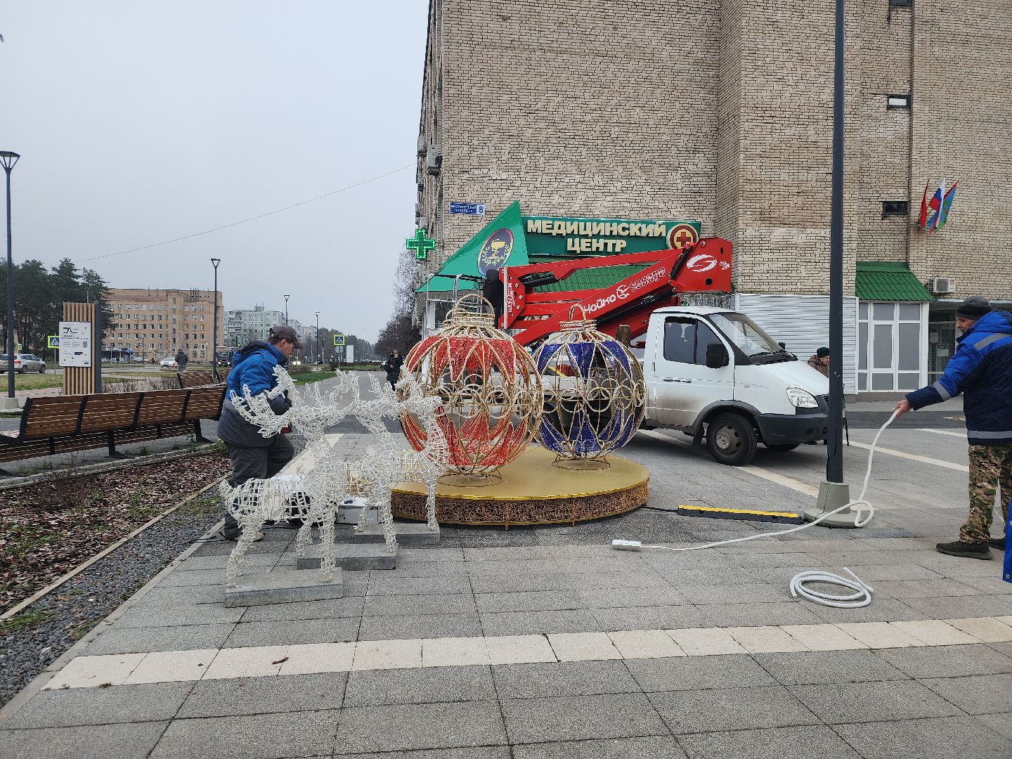 Черноголовка, Новый год, Новогодние елки,