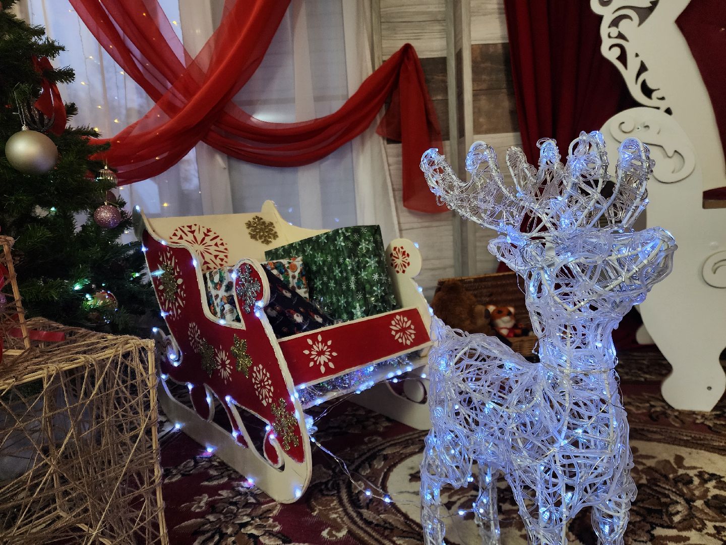 Ногинск, Дети, новый год, письмо деду морозу, резиденция деда мороза, Парк,