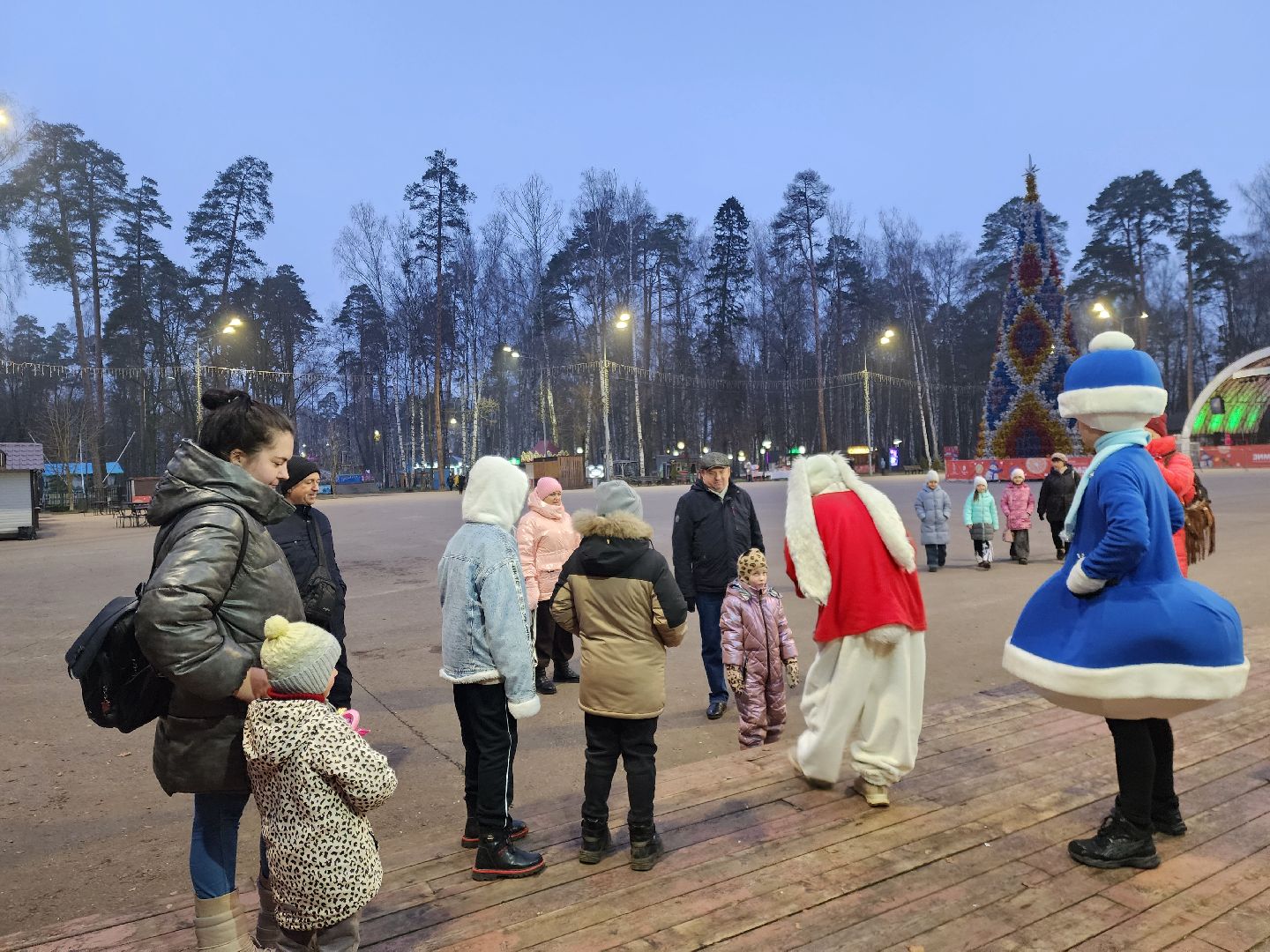 Ногинск, Дети, новый год, письмо деду морозу, резиденция деда мороза, Парк,
