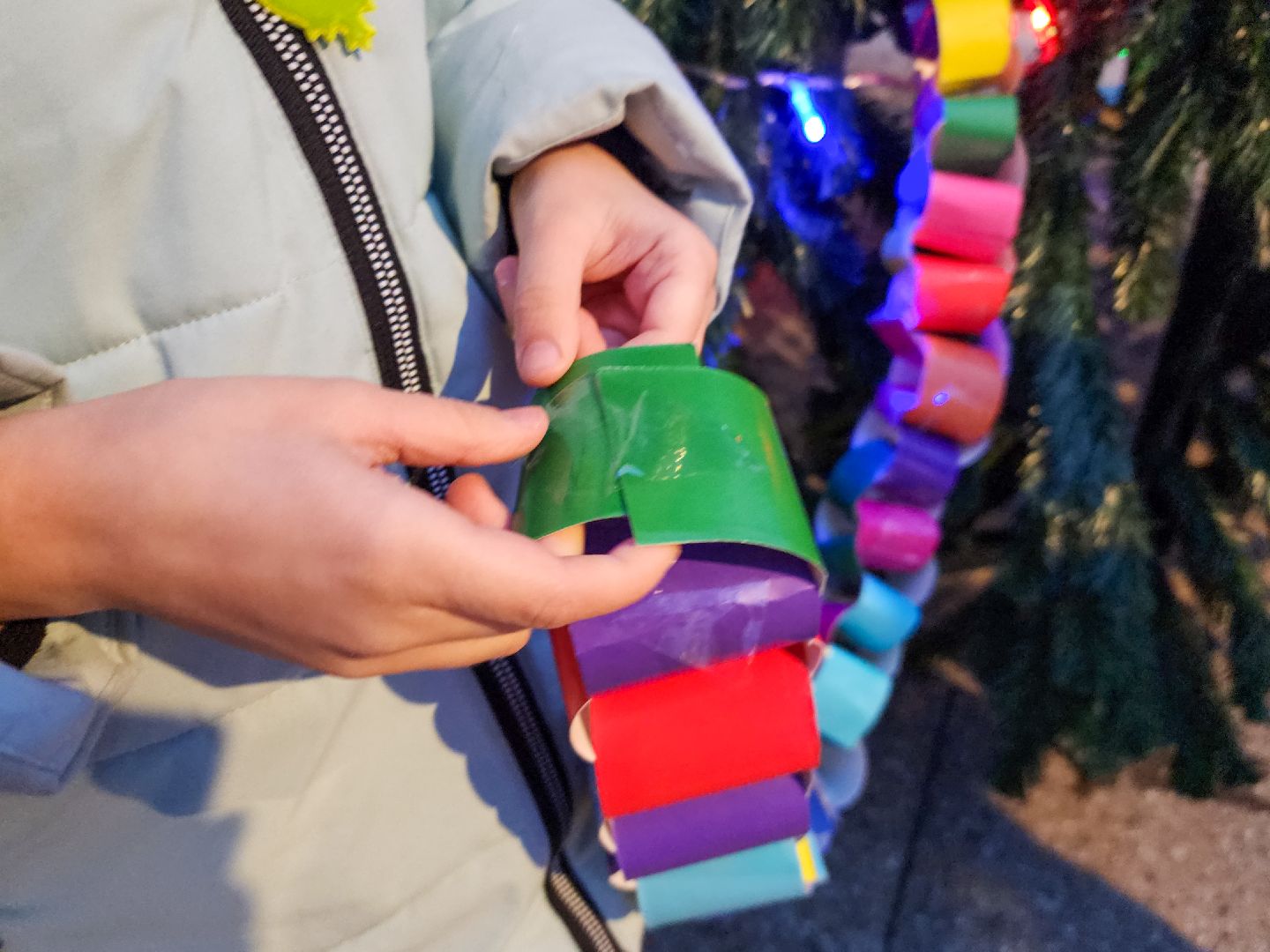 Подольск, Парк дубрава, Открытие зимнего сезона, Зажгли елку,
