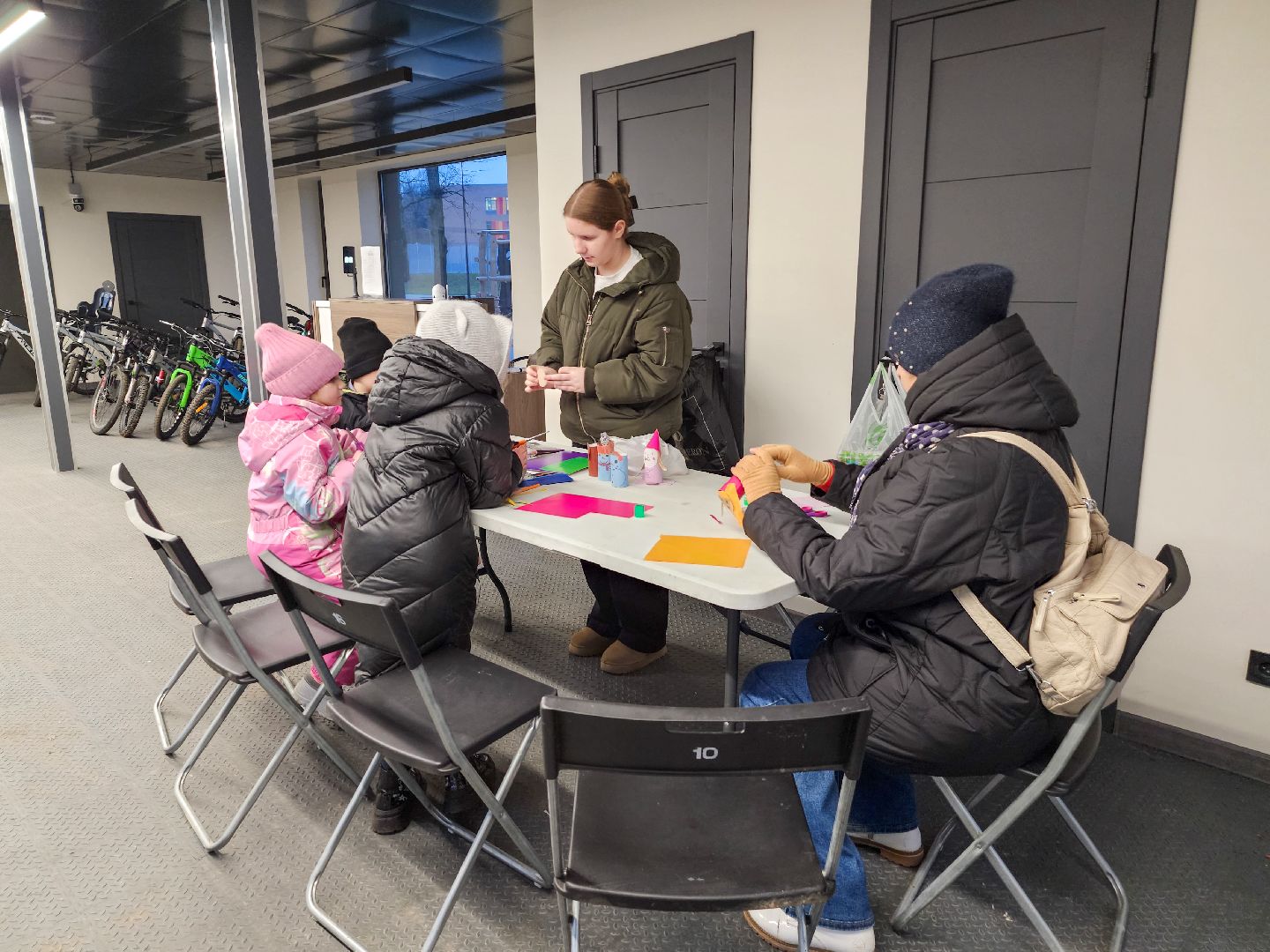 Подольск, Парк дубрава, Открытие зимнего сезона, Зажгли елку,