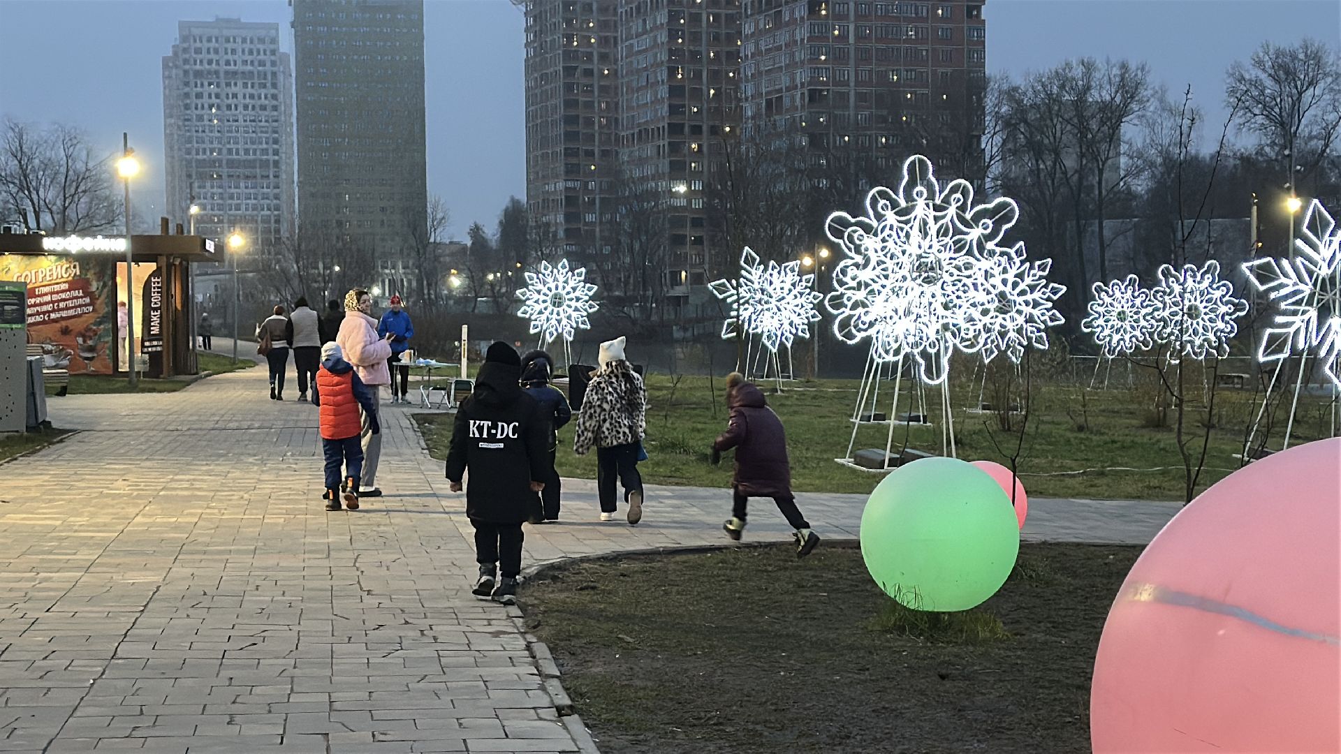 пушкинский городской округ, пушкино, Городские украшения , иллюминация,