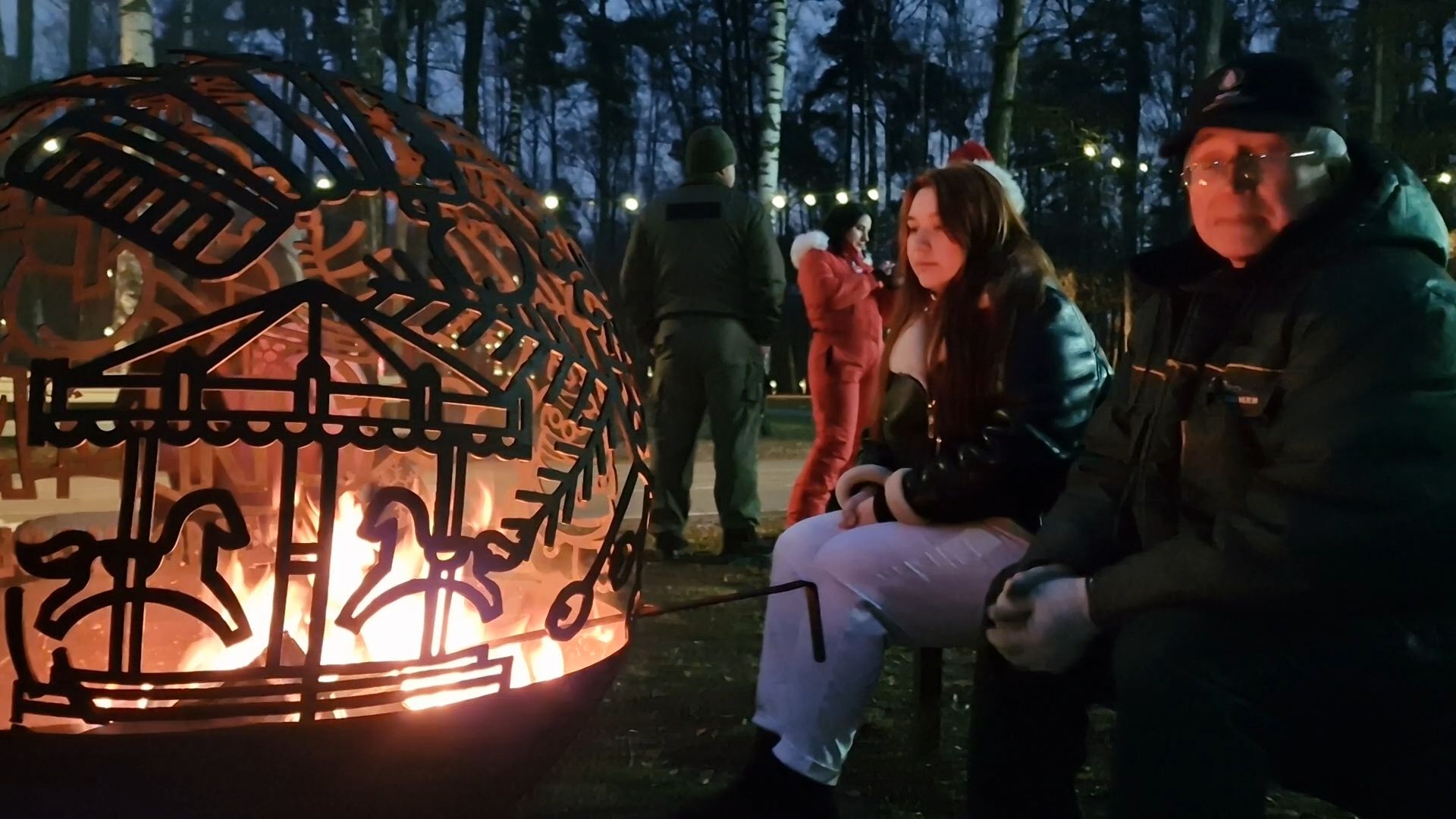 открытием резиденции Деда Мороза дали старт зимнему сезону в Балашихе, балашиха парк пехорка,