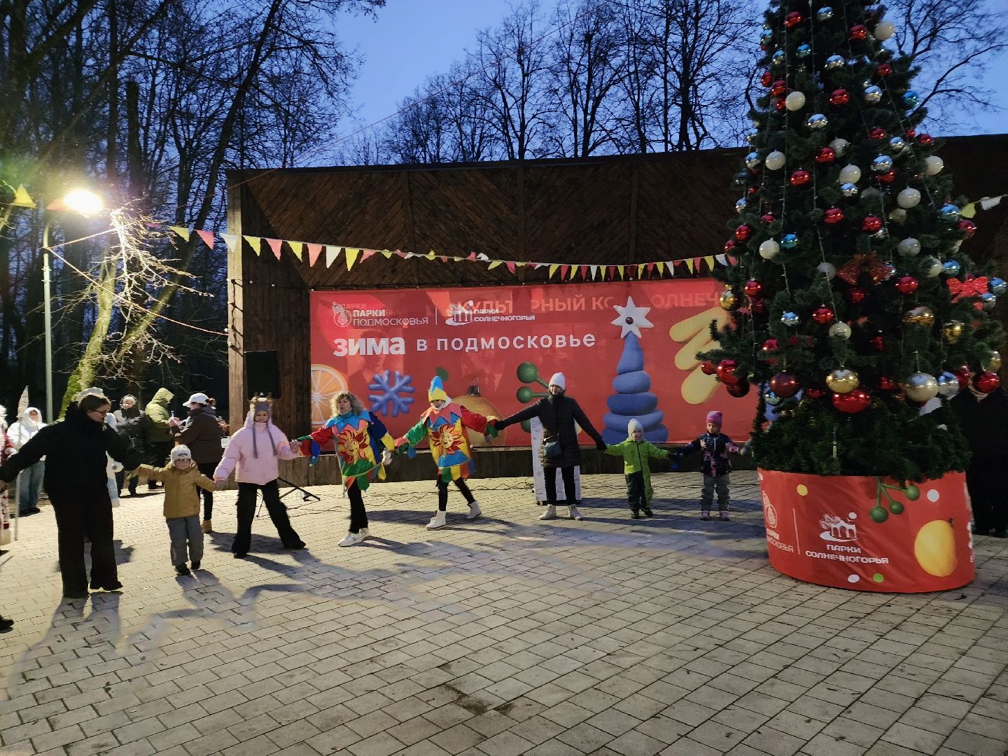 солнечногорск , зима,  праздник , новый год, дети,