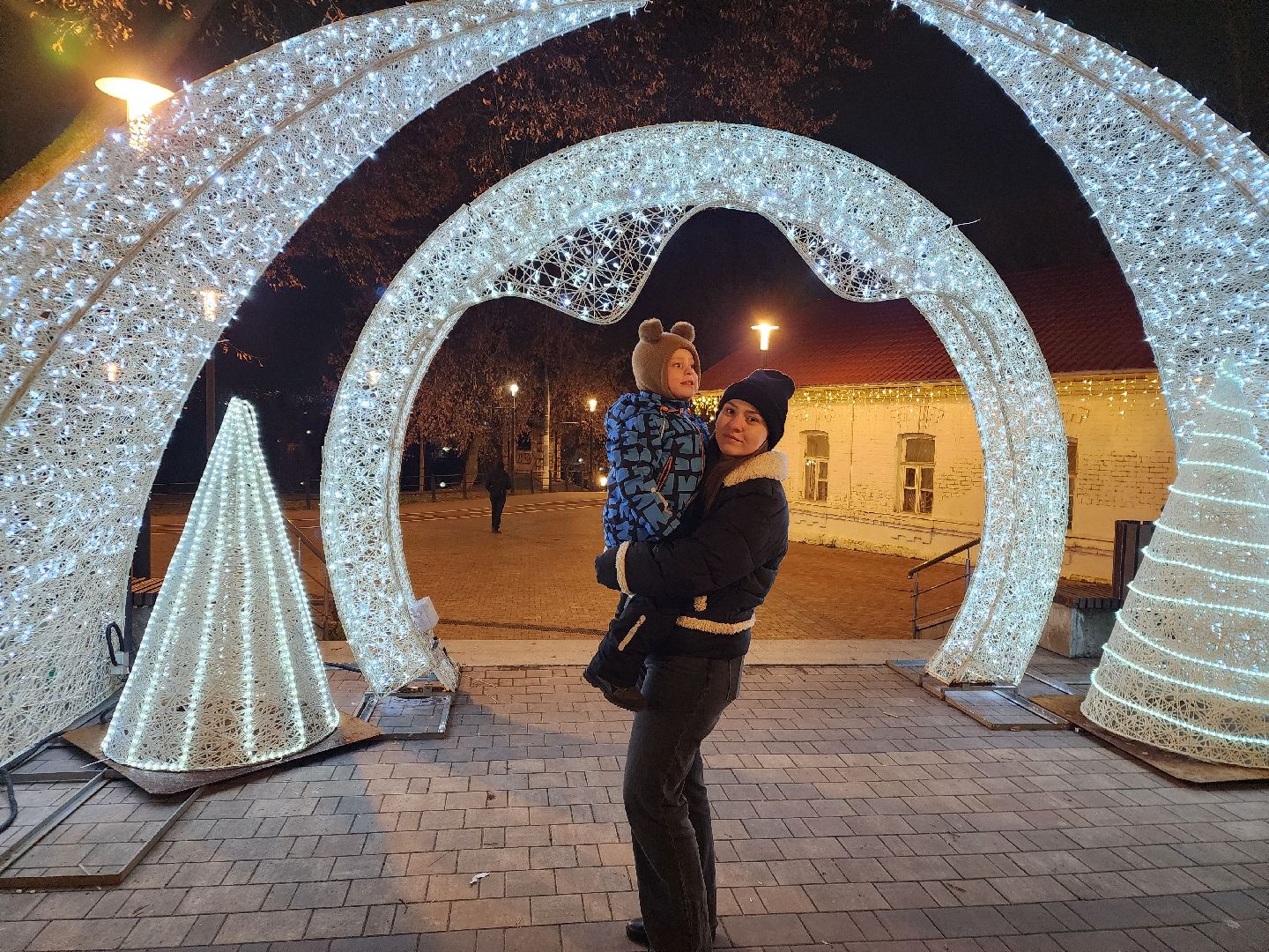 Подольск , Парк талалихина , Зима в  Подмосковье ,