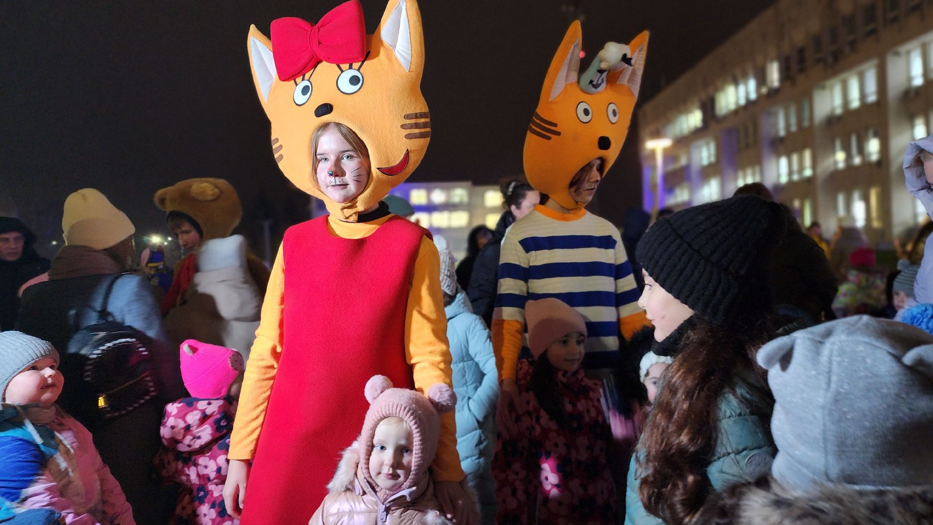 Руза, зажжение огней на елке, первый день зимы,