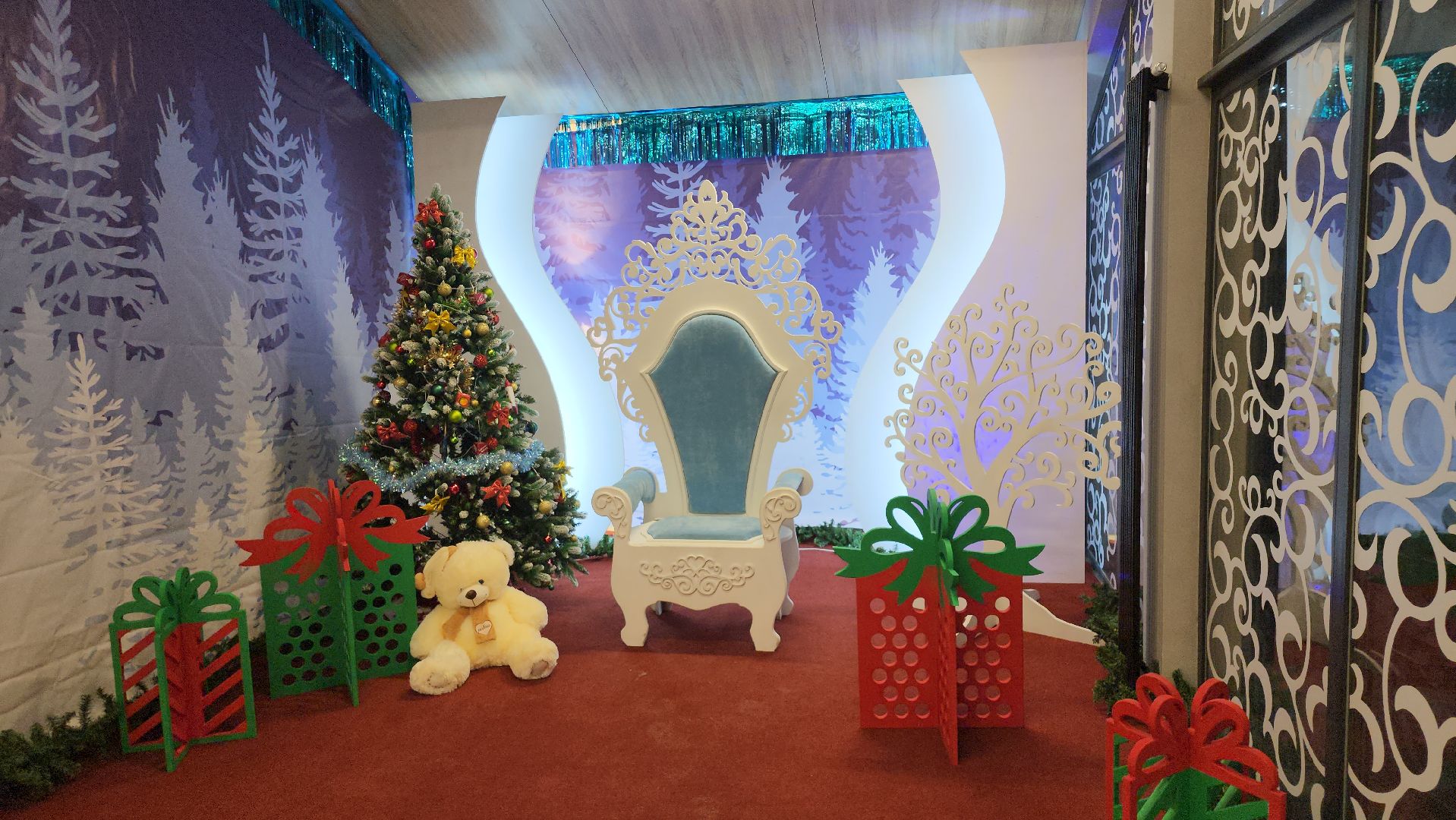 фрязино,  зима в подмосковье, резиденция деда мороза,