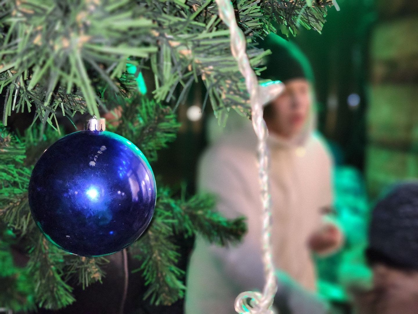 сергиево-посадский городской округ, краснозаводск, парк победы, зима в  подмосковье, зимний сезон в парке, ёлка,