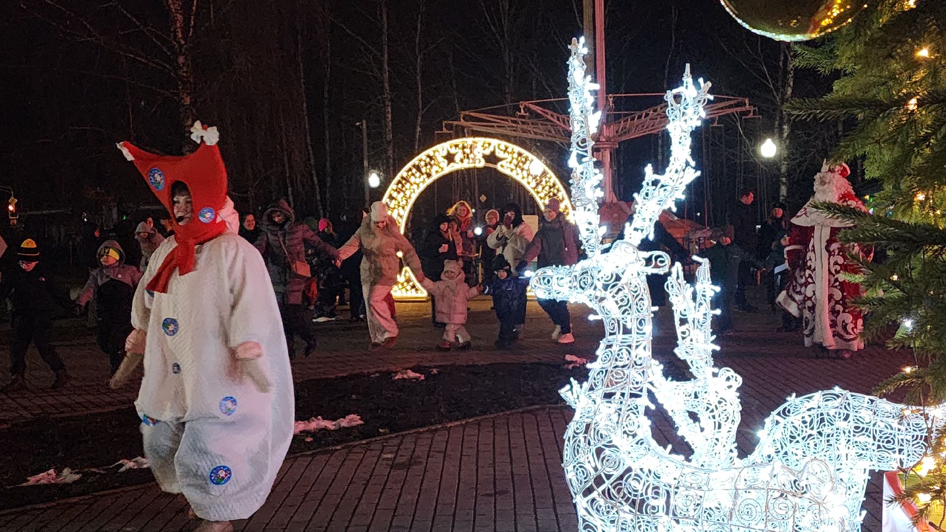 шаховская, новогоднее настроение, главная елка, зима в  подмосковье,