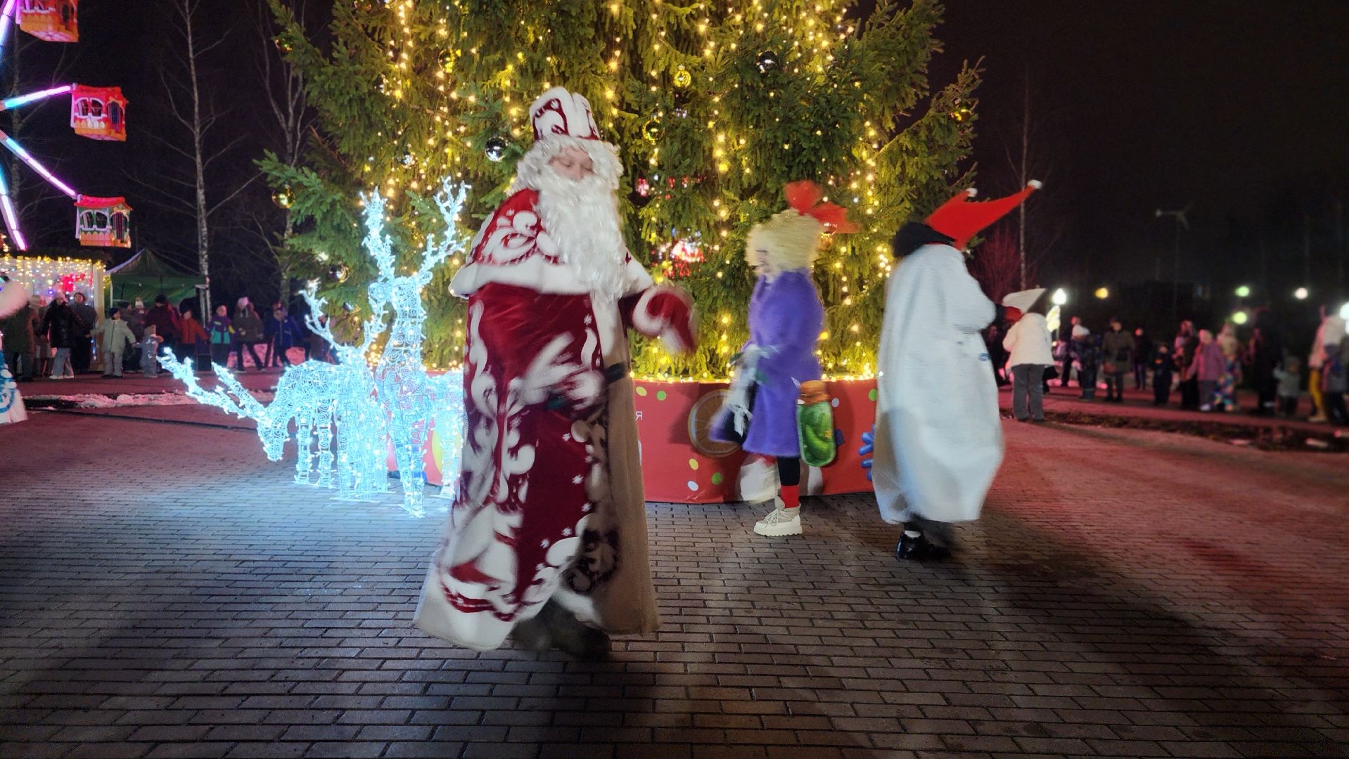 шаховская, новогоднее настроение, главная елка, зима в  подмосковье,