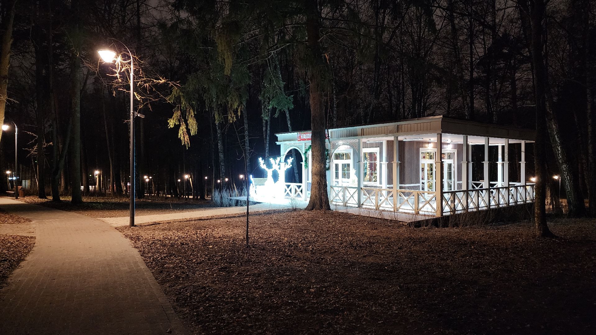 резиденция деда мороза, красногорск, зима в  подмосковье,