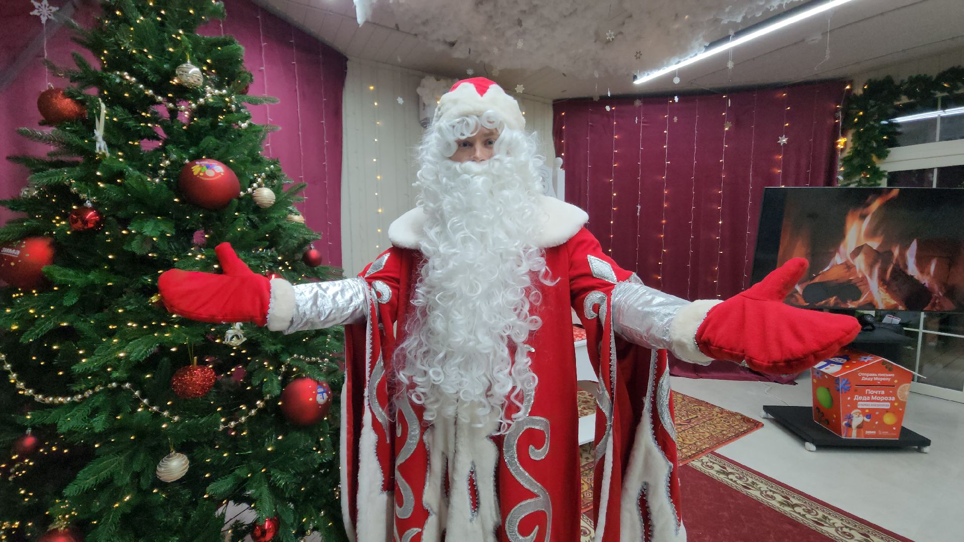 резиденция деда мороза, красногорск, зима в  подмосковье,